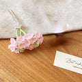 Floral Cluster U-Pin Hair Pins Six Colors Green Stems view 9