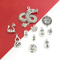 Red Dragon Metal Charms with 6 Listed Options for Jewelry Making view 2