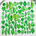 Clear Leaf Glossy Charms with 11 Listed Options for DIY Jewelry Making view 2