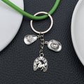 Silver Tone Cowboy Hat Boot Horse and Cactus Keychains view 2