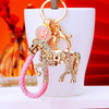 Pink-Cord Crystal-Horse