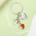 Heart Charm Keychains in 33 Pictured Variations for Bags and Keys view 7