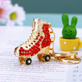 Crystal Roller Skate Keychains in Four Colors plus Assorted Color Option view 3