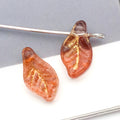 Metallic Leaf Glossy Beads with 11 Listed Options for DIY Jewelry Making view 9