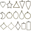 Metallic Star and Heart Metal Charms with 23 Listed Options view 5