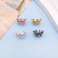 Iridescent Crown Metal Beads with 4 Listed Options view 4