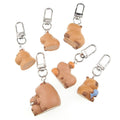 Capybara Food and Costume Figure Clip Keychains in Six Designs view 5