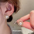 Four Mixed Pearl Halo And Cord Star Necklace Or Earring Designs view 3