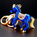 Double Sided Fortune Horse Keychains in Six Colors plus Assorted Option view 3