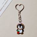 Penguin Figure Heart-Clasp Charms in Six Bright Colors view 9