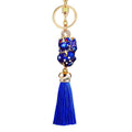 Chinese Pixiu Bead Tassel Keychains in Seven Color Combinations view 5