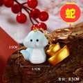 Twelve Zodiac Animal Ingot Keychains with One Assorted Style Option view 11