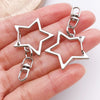 Silver Star Swivel Clasp