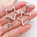 Electroplated Alloy Lobster Clasps and Keychain Hardware, 36 Styles view 12
