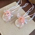 Fabric Rose Shell Butterfly Duckbill Hair Clips Two Styles view 7