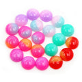 Glossy Round Resin Cabochons in Seven Candy Color Options view 3