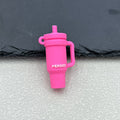 Silicone Tumbler Cup Charm Pendant With Handle Seven Colors view 3