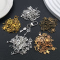 Gold-Tone Key Metal Charms with 6 Listed Options for Jewelry Making view 2