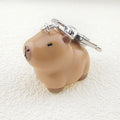 Capybara Food and Costume Figure Clip Keychains in Six Designs view 9
