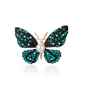 Pink Black Butterfly Two Designs Metal Brooch Pin for Jackets and Lapels view 6