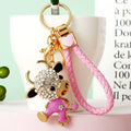 Sheep, Horse and Cattle Keychains With Braided Wrist Straps view 11