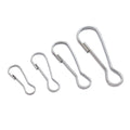 Safety Pin Snap Hook Findings in Five Finishes and Four Sizes view 2