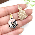 Pink Halloween Theme and Skull Metal Charms with 10 Listed Options view 11