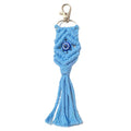 Macrame Evil Eye Tassel Clip Keychains in Seven Colors view 5