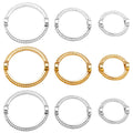 Double Hole Metal Bead Frames in Three Sizes and Three Finishes view 5