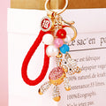 Balloon Bear Keychains in Blue and Pink with Six Fortune Loop Colors view 9