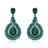 Aqua Teardrop Sunburst