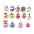 Colorful Seashell Glossy Charms for Jewelry and Craft Projects view 5