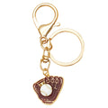 Baseball Glove and Mixed Sports Metal Clasp Keychain Set view 5