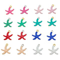 Double-Sided Gold-Tone Starfish Metal Charms with 47 Listed Options view 2