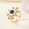Brown Eye Ring