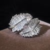 Leaf Open Ring