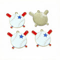 Colorful Enamel Baseball Charms in Twelve Sport Designs view 4