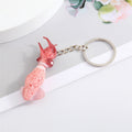 Realistic Food and Seafood Split Ring Keychains in Five Designs view 6