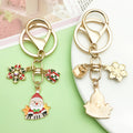 Christmas Charm Keychains Featuring Red Piano Across 81 Pictured Variations view 3