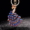 Royal-Blue Openwork-Peacock