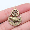 Patina Pentagram Moon