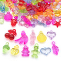Clear Seashell and Heart Shell Charms with 20 Listed Options view 1