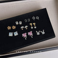 Mini Pavé Zircon Stud Earring Collection Crystal Styles view 1