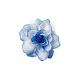 Large Sheer Fabric Rose Duckbill Hair Clip Four Colors view 5