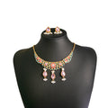 Ornate Beaded Necklace and Matching Earring Jewelry Sets view 6