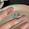 Silver Tone Single
