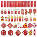 Enamel Colorful Blessing Character and Lion Dance Metal Charms with 46 Listed Options view 1