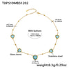 Lake-Blue Gold Necklace