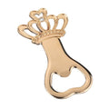 Gold-Tone Crown Bottle Opener with Textured or Clear-Stone Details view 5