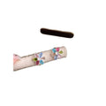 Small Multicolor Crystal Flower Huggie Hoop Earrings view 5